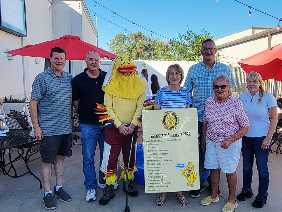Duck Race for the Sterling Rotary Club is a success