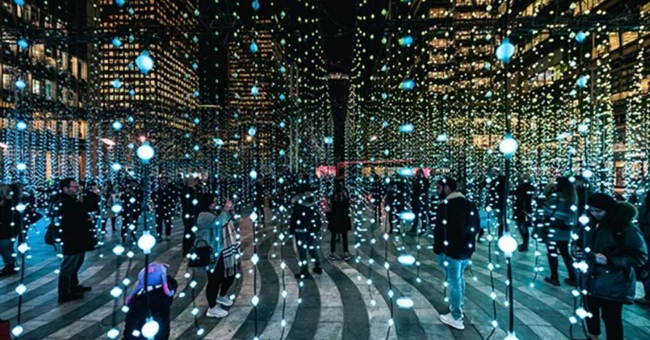 Canary Wharf – Winter Lights Festival