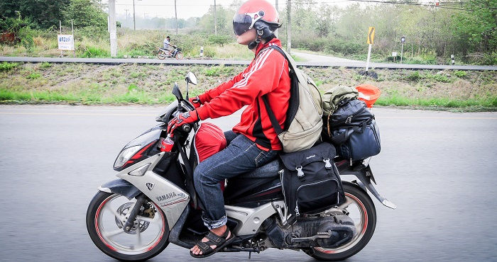 phượt bằng xe tay ga hay xe côn