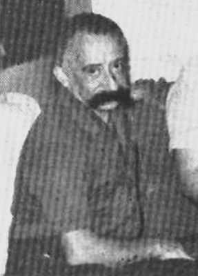 Gilberto Penna "El Bigodon" em 1973