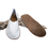 Thumbnail: White Leather Barefoot Grounding Shoes