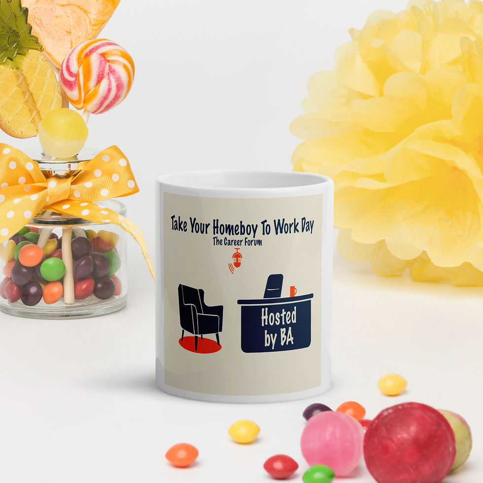 Thumbnail: TYH2WD Logo White Glossy Mug