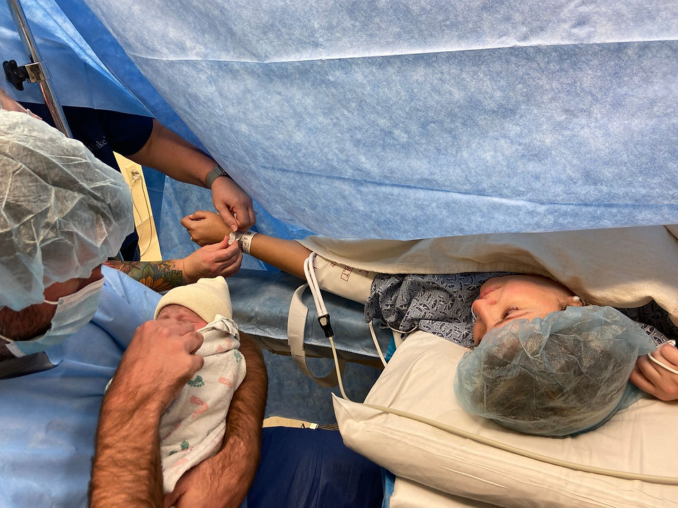 EVIE'S BIRTH STORY: Placenta Abruption and An Emergency C-Section