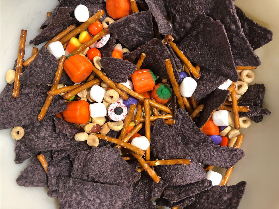 Creepy Crunch Snack Mix