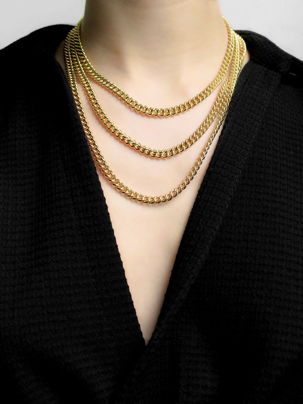 Miniatura: Chunky curb chain