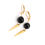 Miniatura: Agate spike earrings