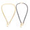 Miniatura: Lock initial necklace