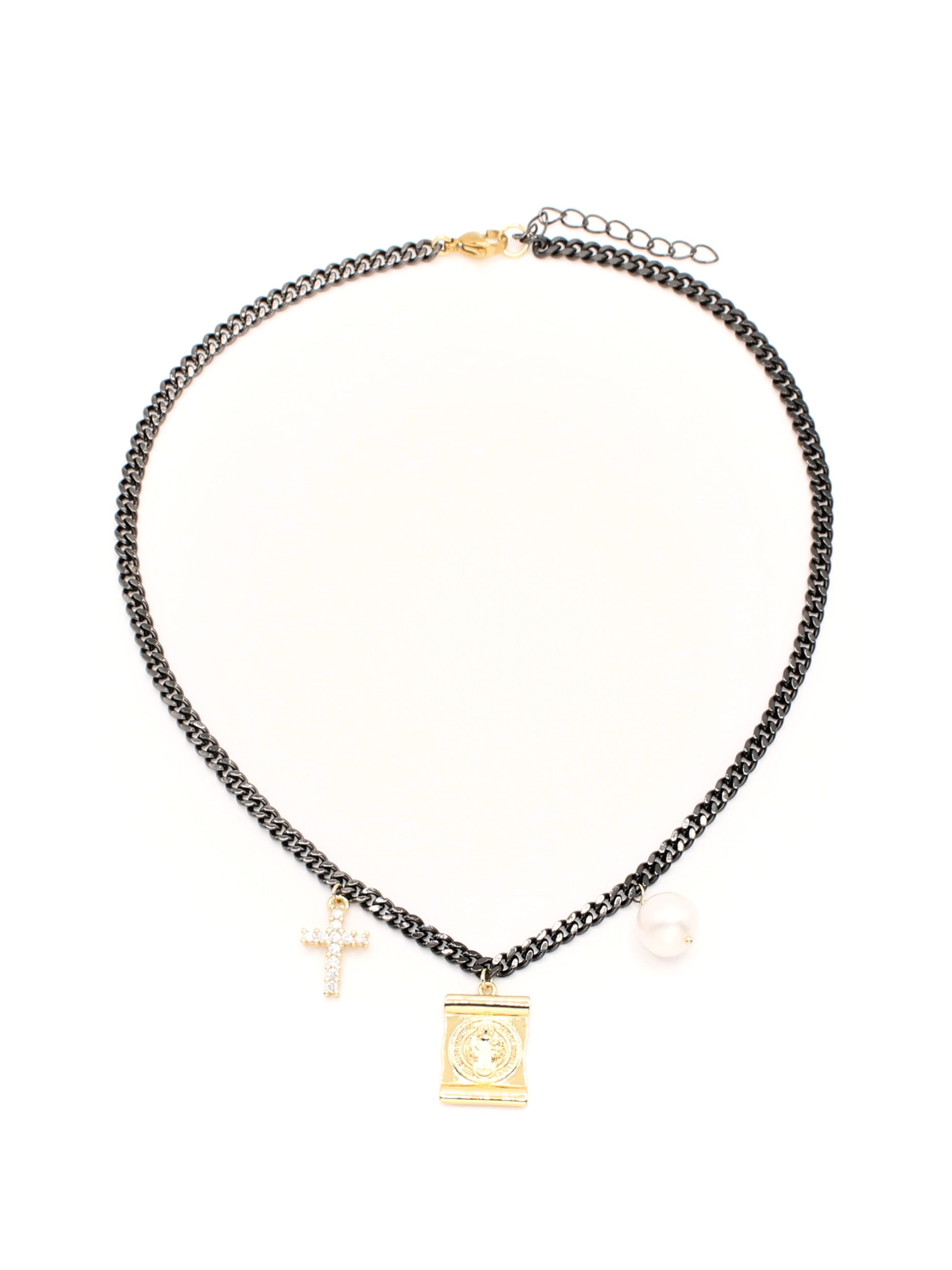 San Benito charm necklace