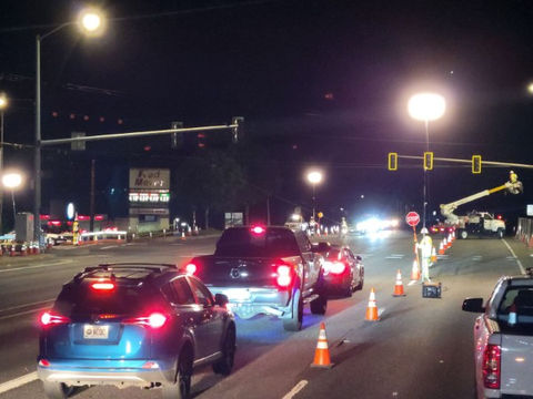 Traffic signal is off
