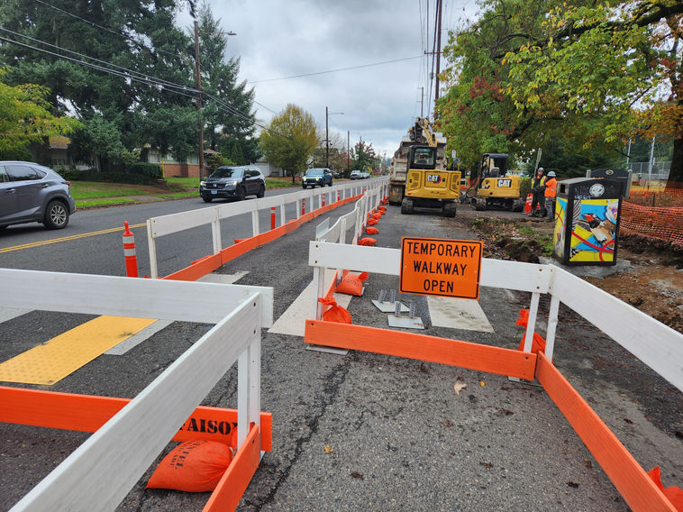 Temporary Pedestrian Accessible Route (TPAR)