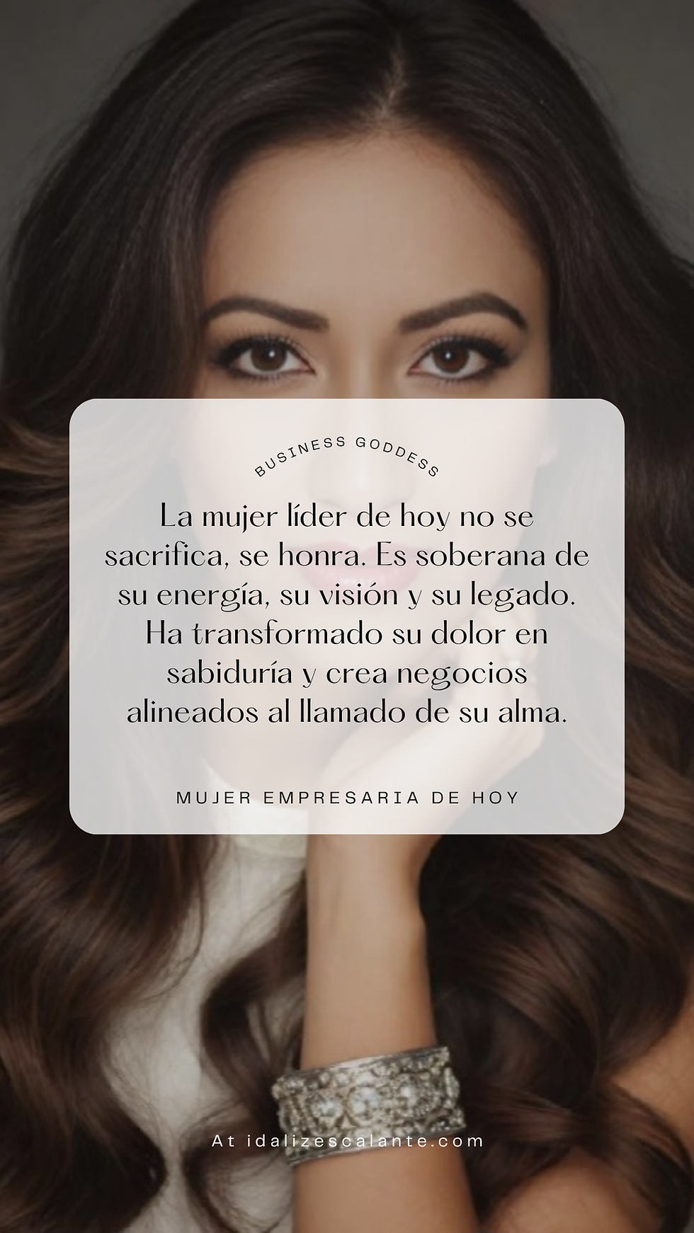 business goddess program Idaliz Escalante