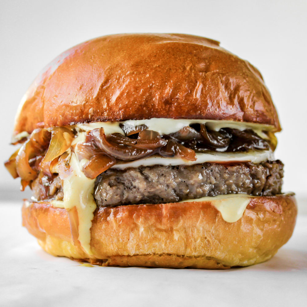 French Onion Burger