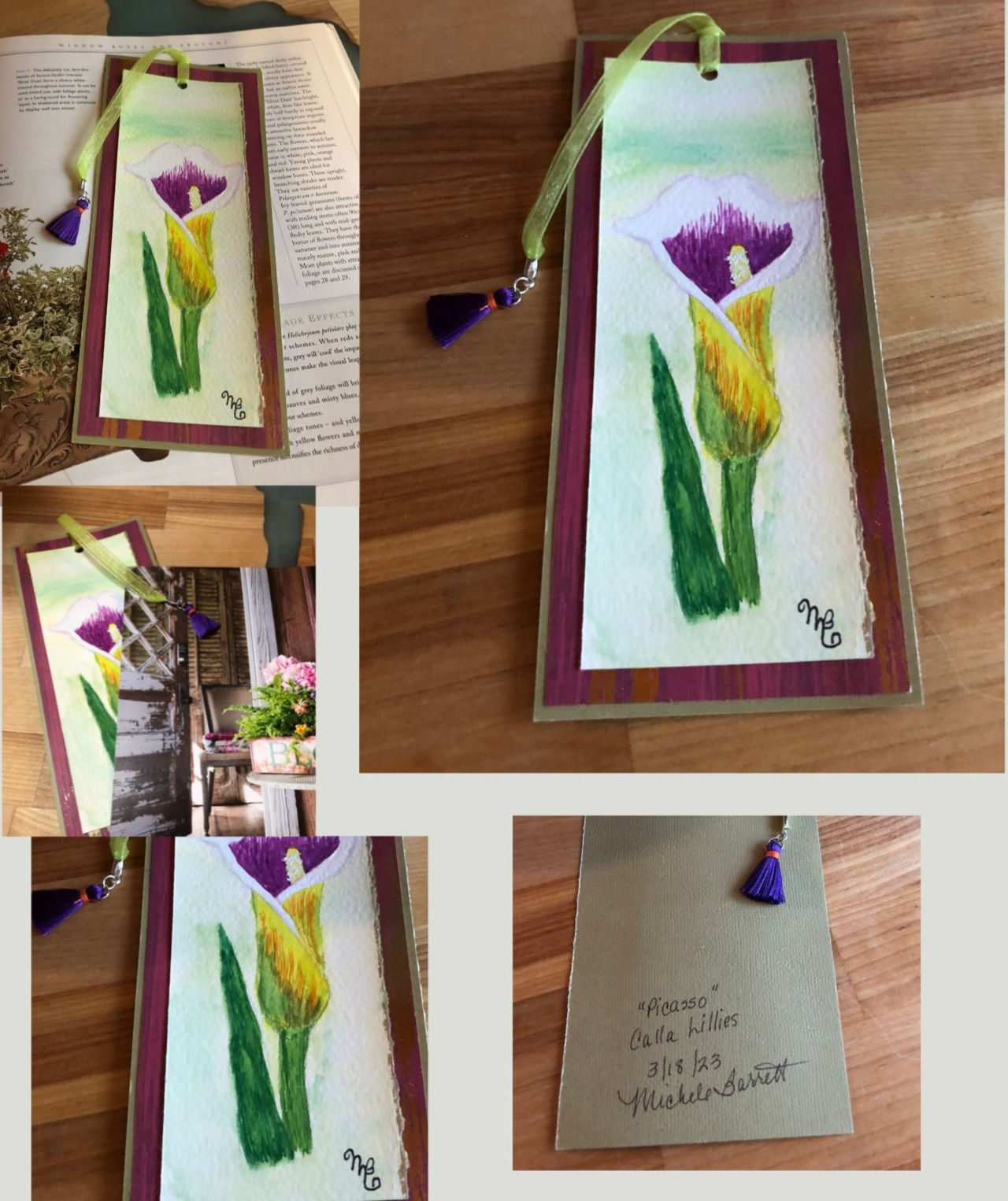 "Picasso Calla Lillies