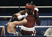 Boxing Match Action