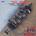 Miniatura: Virabrequim Honda Hornet 600F Carburada 05 06 07 usado original