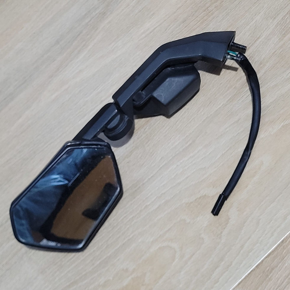 Miniatura: RETROVISOR COM PISCA ESQUERDO ZX10R 2008 2009 2010 ORIGINAL