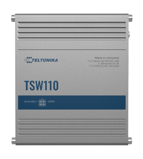 Teltonika TSW110 — управляемый коммутатор для сегментации сети