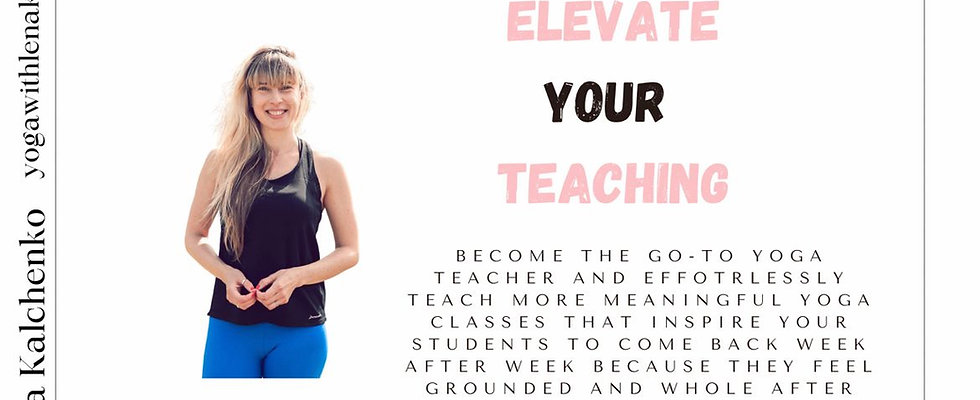 Live Group Coaching Program For New Yoga Teachers