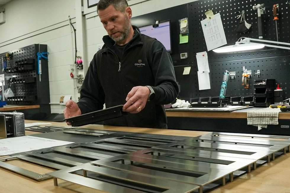 The LP400 is built in house at Coastal’s HQ in Cornwall, ensuring quality checks and consistency throughout