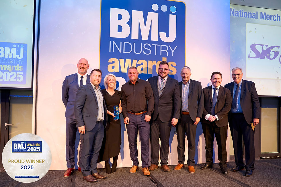 SIG Roofing wins National Merchant of the Year