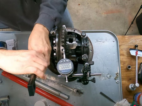 Toyota 4Runner Tacoma 8" V6 2wd 4wd differential rebuild and assembly - Part 5