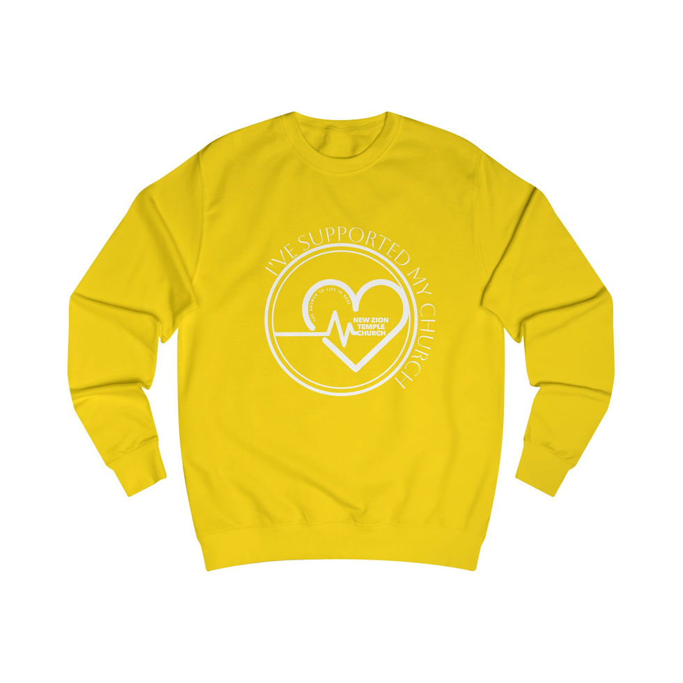 Thumbnail: Wear the Vision. Fuel the Mission. (New Zion Temple Sweatshirt)