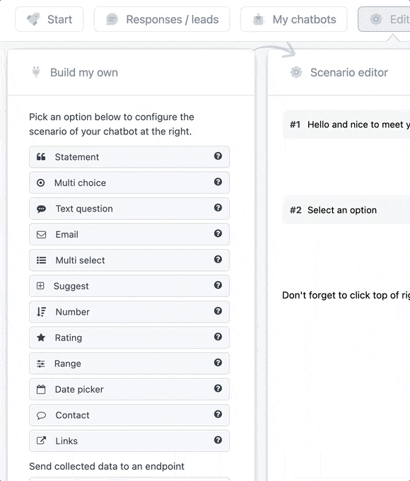 Chatbot solution to capture and convert visitors into leads.gif