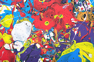 splatter-Farbe