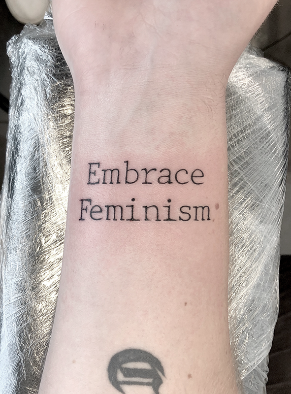 Fine Line Tattoo in Zurich