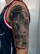 Realistic Tattoo in Zurich