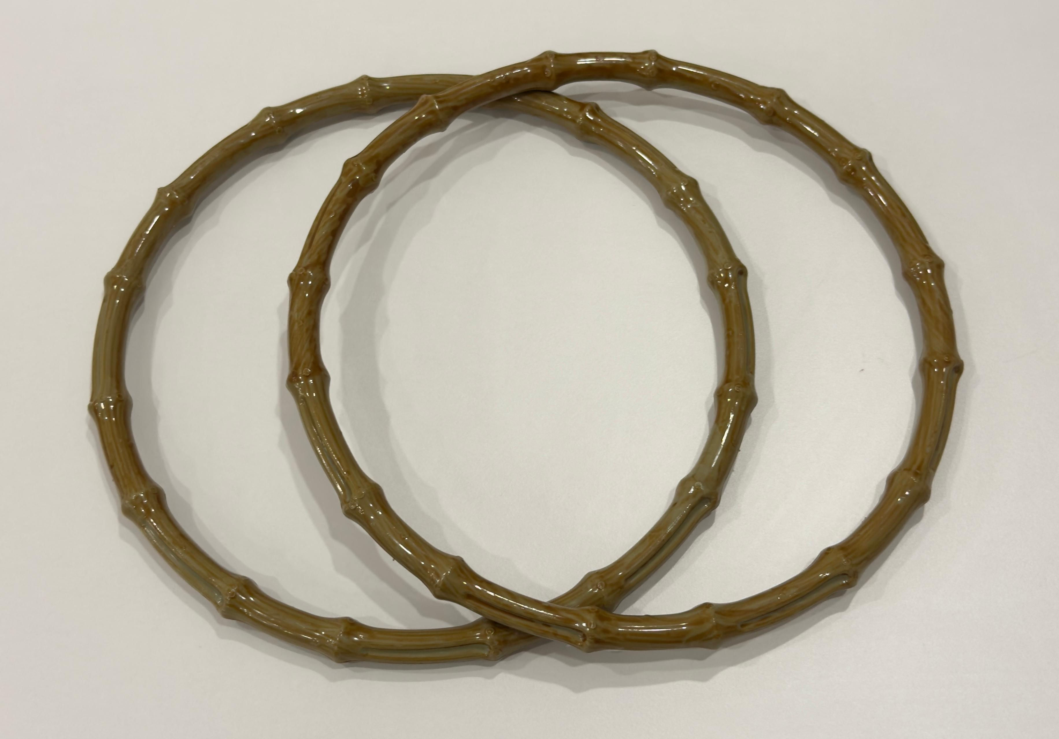 Plastik Yuvarlak Çanta Sapı 20 cm