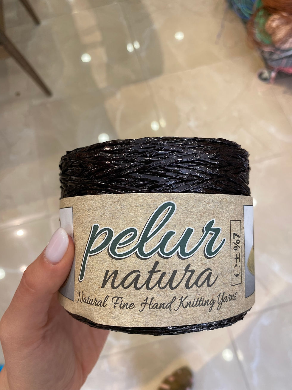 Küçük resim: Pelur Metalik Kağıt İp