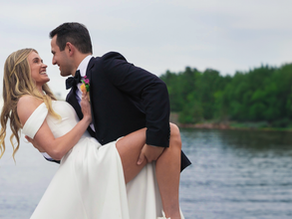 Montana and Nathan's Breathtaking Wedding Day at Killarney Mountain Lodge