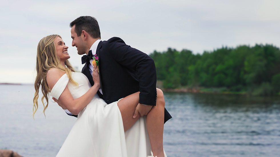 Bride and Groom Killarney Mountain Lodge