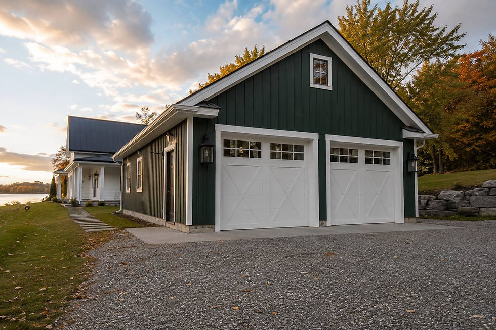 A detached garage is one of the most practical upgrades a property