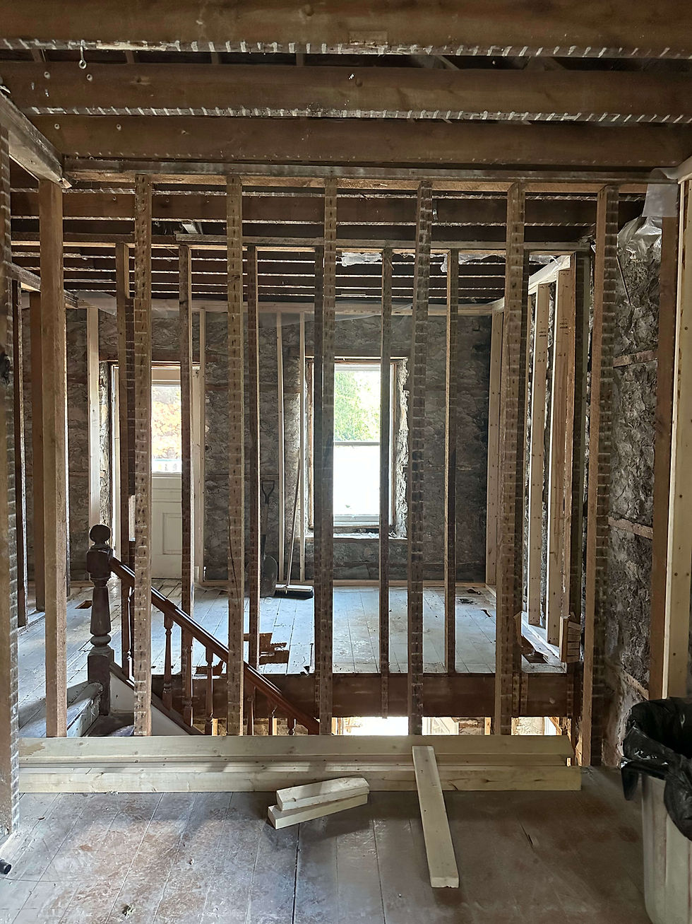 Second storey addition Mount Forest Ontario LUMA Build Design