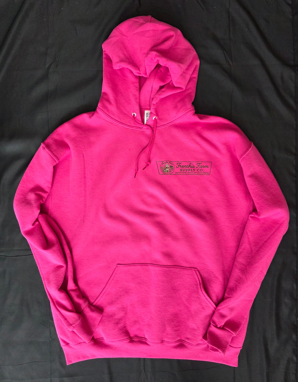 Frenchie Farm Supply Co. Hoodie (all colors) – "The Farm Collection"