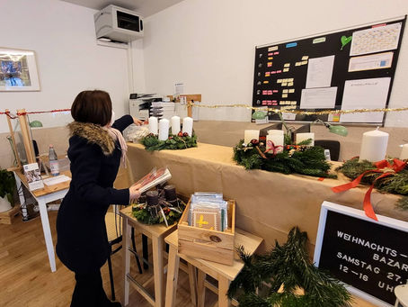 Besuch beim Kiezladen Learing by doing