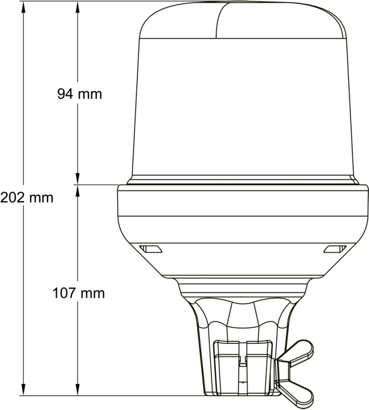 Miniature : Gyrophare AEB 515F-DV-OR