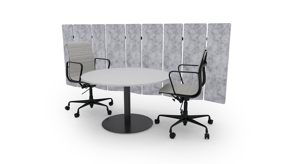 Thumbnail: DISQ (BLACK) ROUND MEETING TABLE
