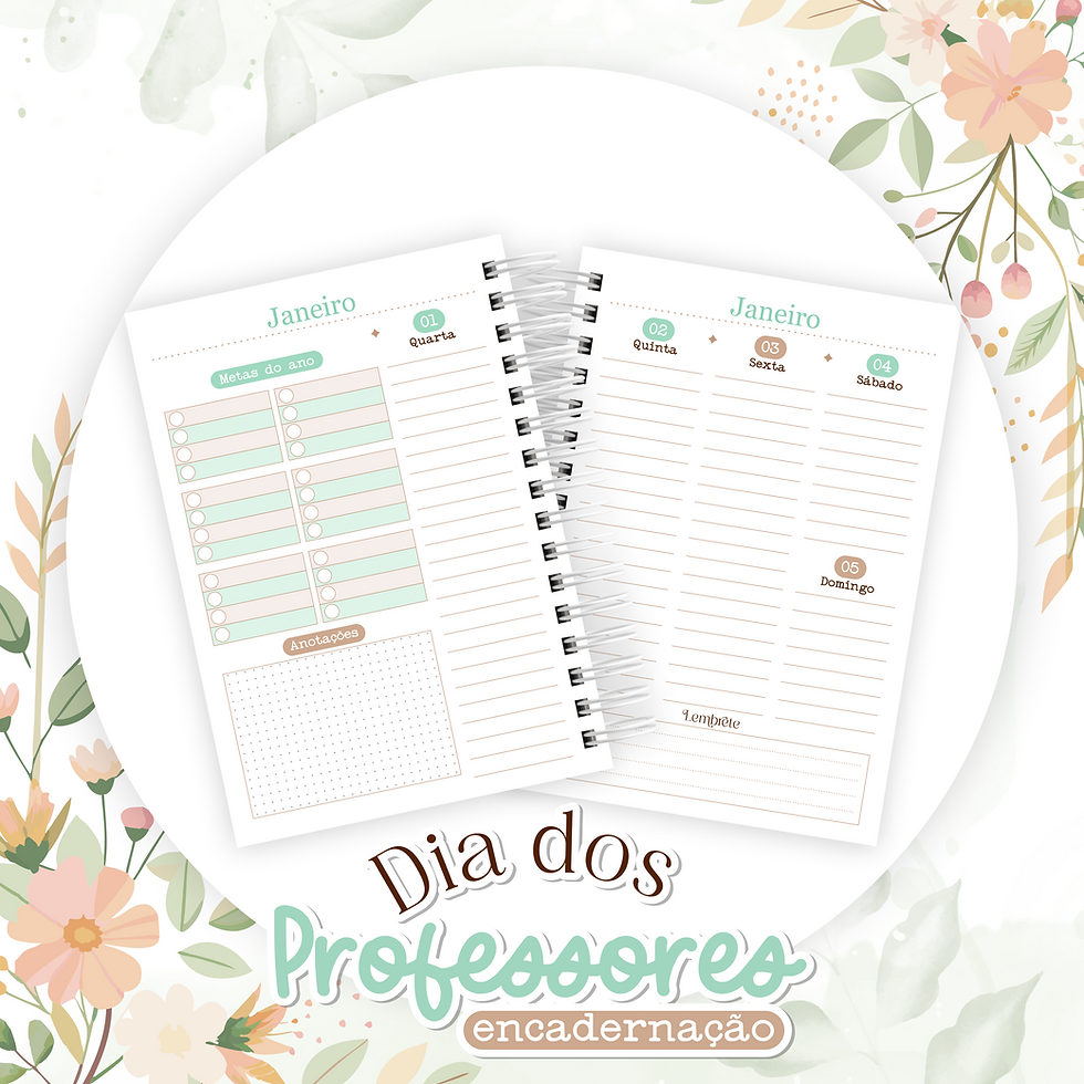Miniatura: Kit encadernação -  Dia dos Professores 2024