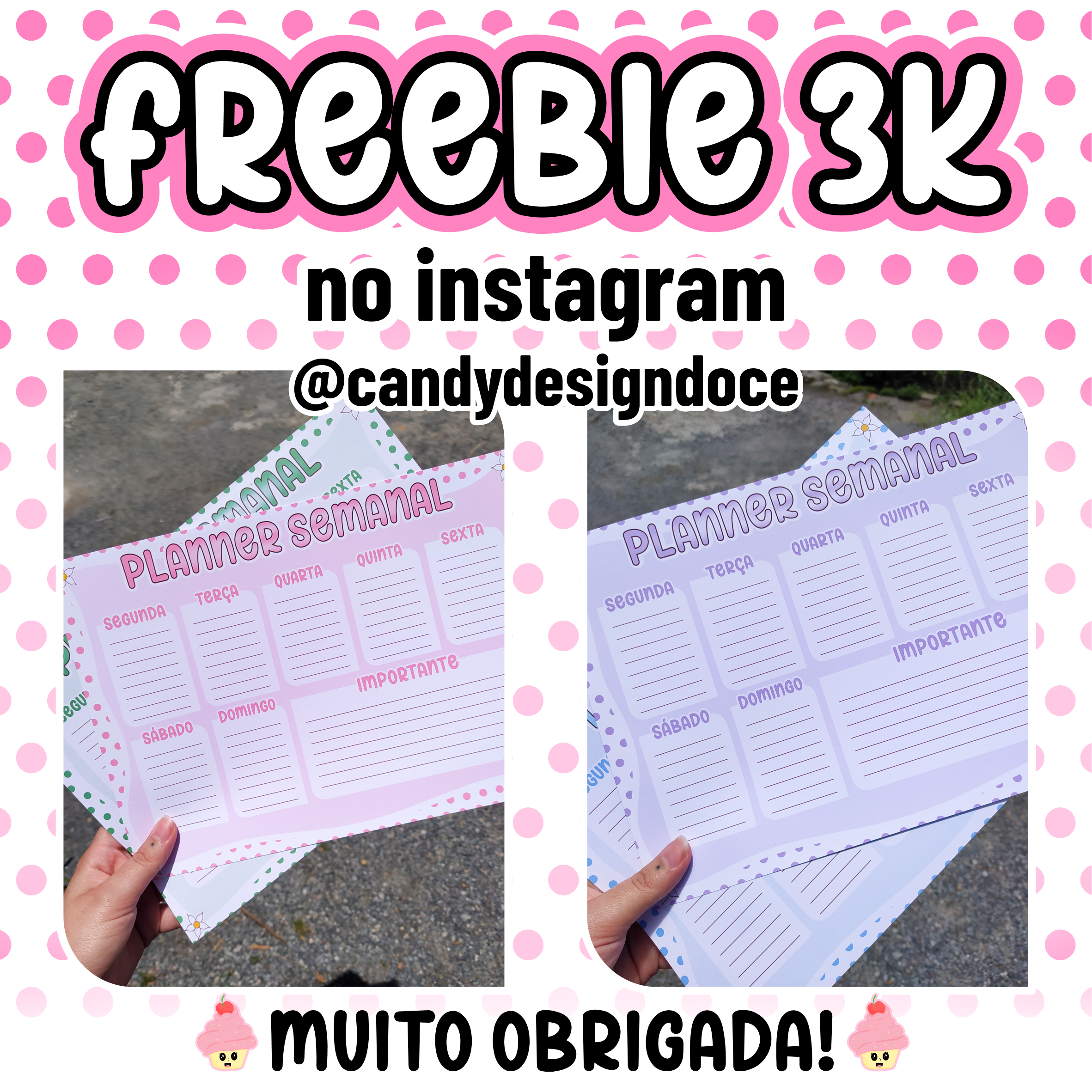 FREEBIE - Planner Semanal (A4)