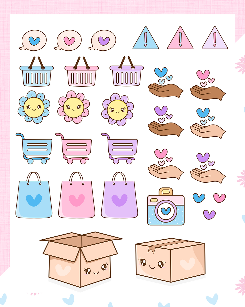 Miniatura: Kit Digital Avulso - Frases en español - Embalagem fofa