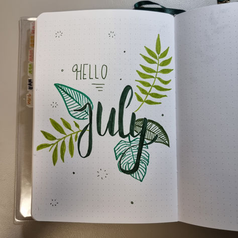 July/August Bullet Journal(2022)
