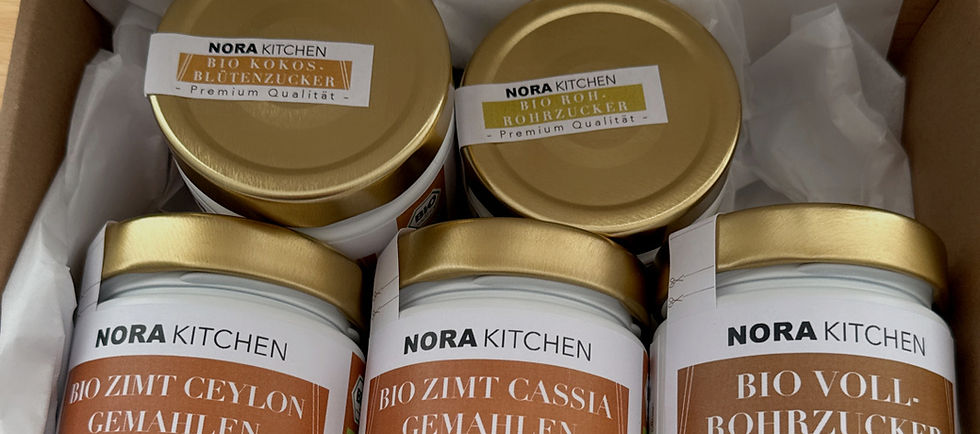 Nora Kitchen Premium Bio Zimt und Zucker