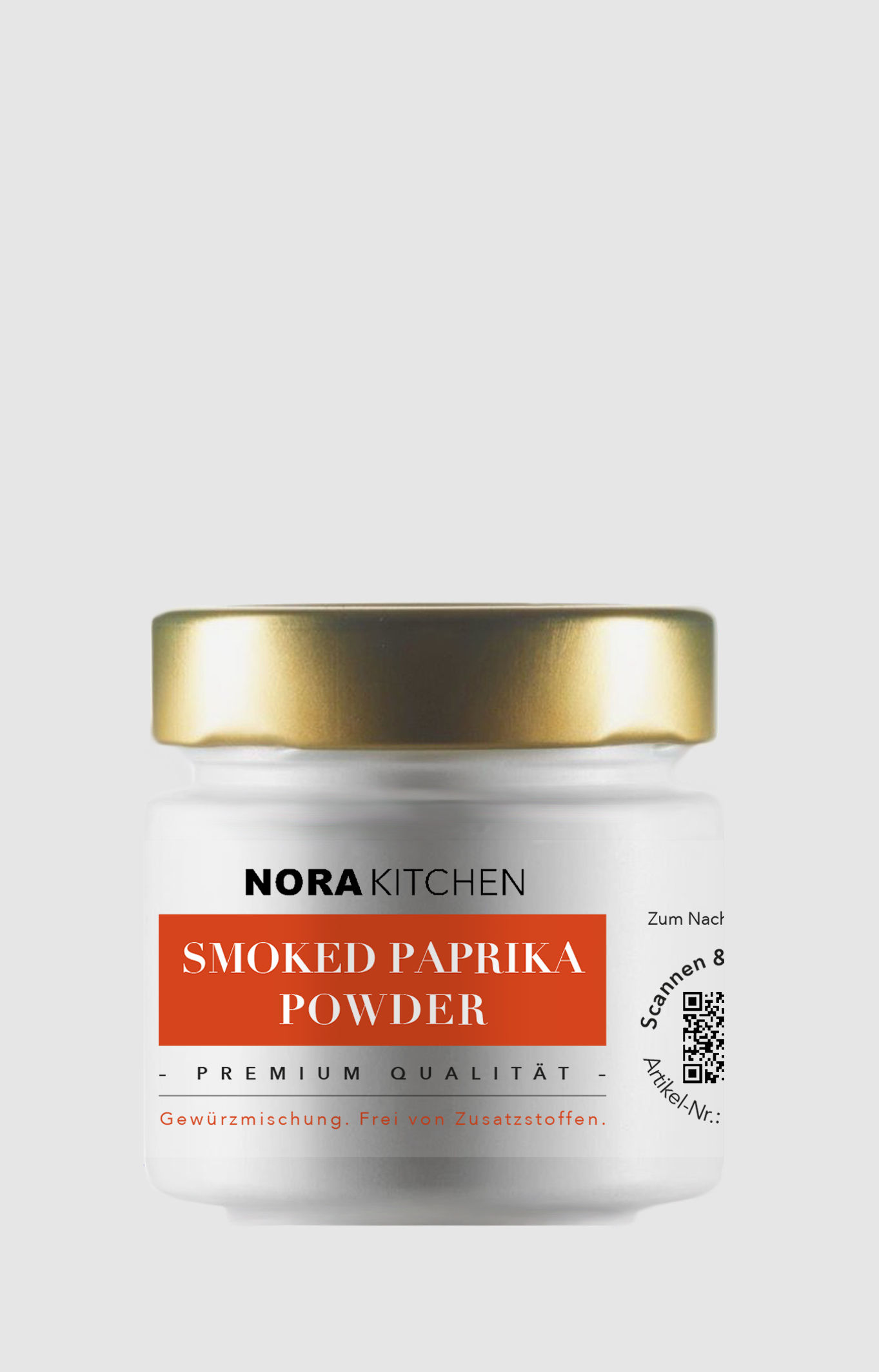 Nora Kitchen Paprikapulver geräuchert, 50 Gramm