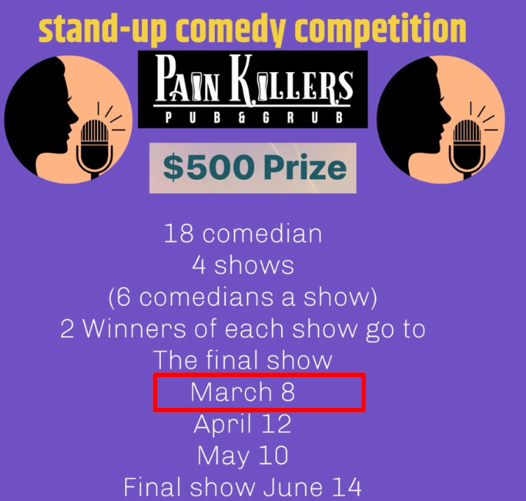 Rocklin Comedy Competition - Pain Killers