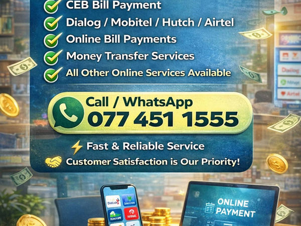 Online Bill Payment and Mobile Reload Services