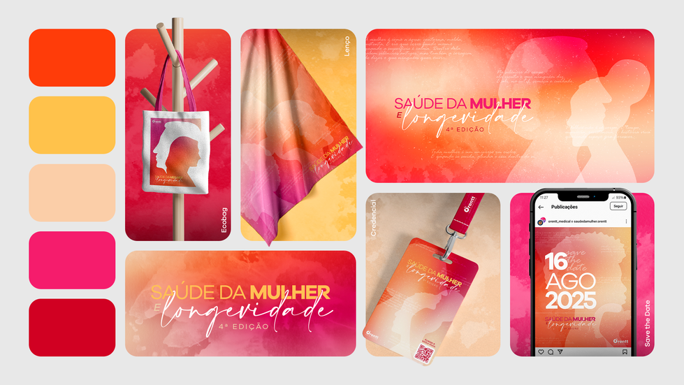 Moodboard de proposta de KV