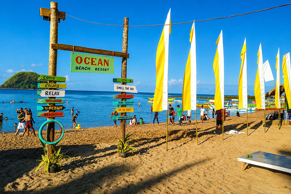 Ocean Beach Resort in Pasacao, Camarines Sur
